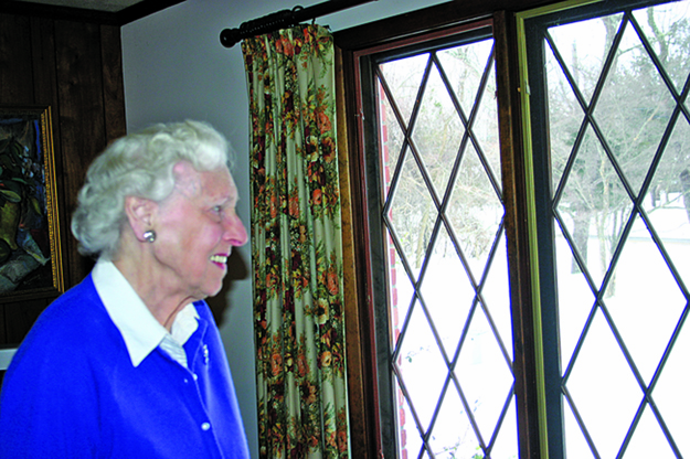 Vivienne at home on Shelter Island. (Credit: Ambrose Clancy)