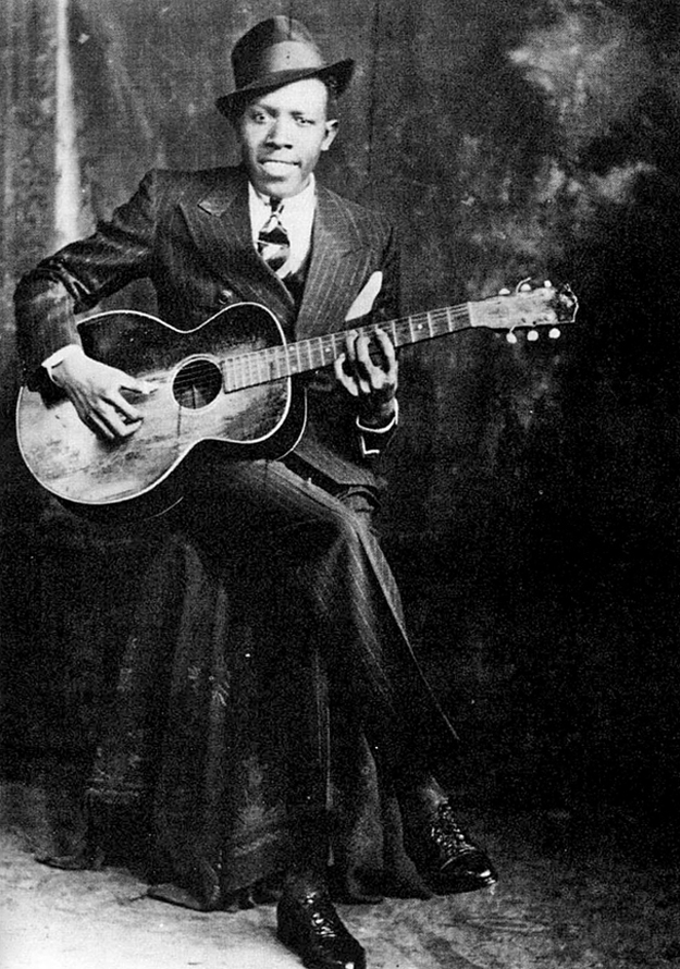 Bluesman Robert Johnson, whose enduring talent has influenced generations of musicians. (Credit: Courtesy photo)