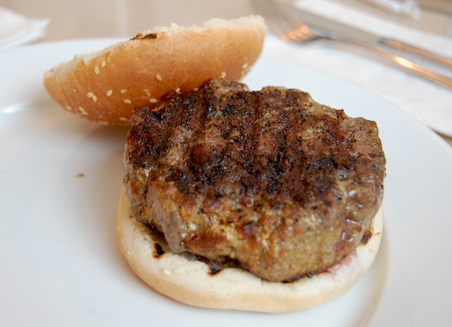 O'Mally's flamed broil burger.