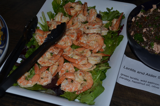 A dish served at Slow Food East End's recent snail supper at Aldo's in Greenport. (Credit: Abigail Collier)