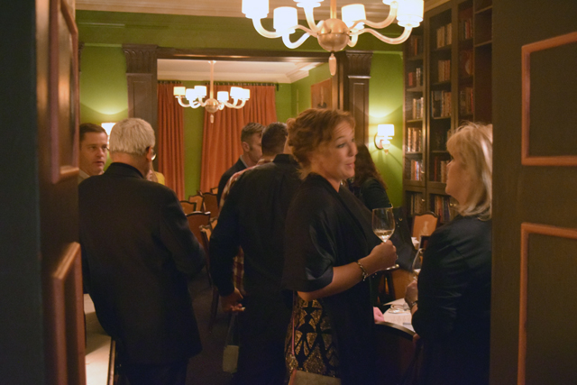 The second floor of the James Beard House.