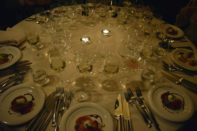 The third course is served.
