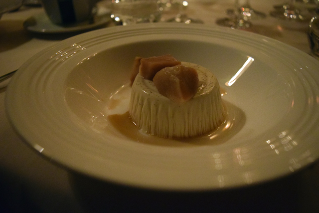 Dessert: pancetta.