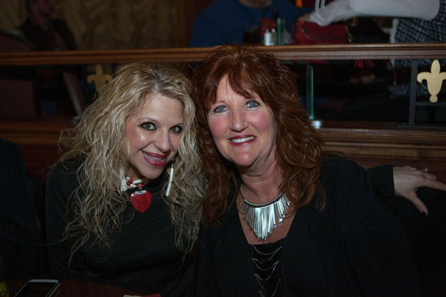 Amber Ferrari of East Patchogue and Jen Erwig of Setauket.