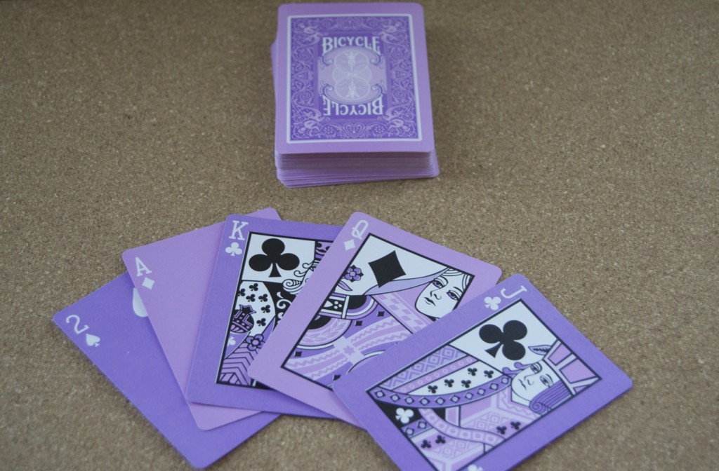 purple cards