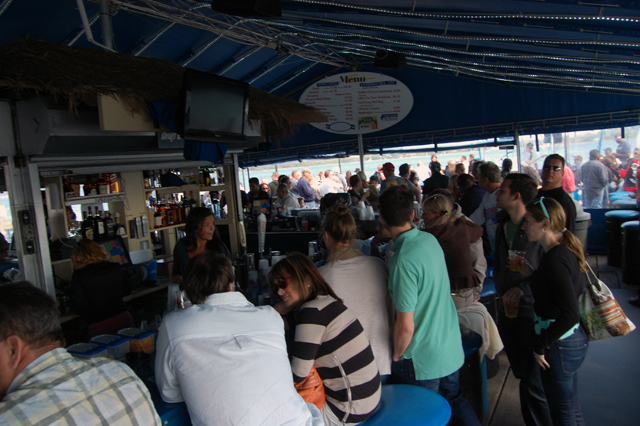 The scene at Claudio's. (Credit: Vera Chinese, file photo)