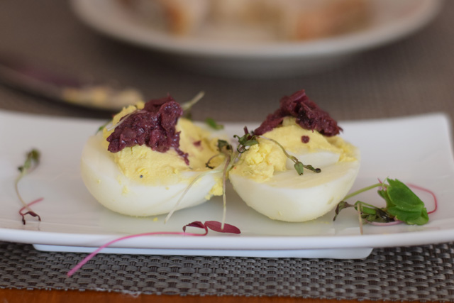 Deviled eggs. (Credit: Vera Chinese)