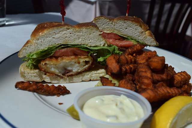 The sandwich special at Front Street Station. (Credit: Vera Chinese)