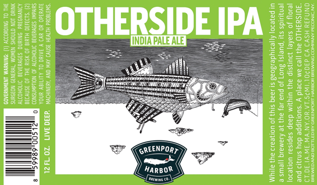 Greenport Harbor Otherside IPA bottle