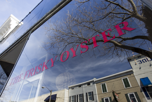 The Frisky Oyster in Greenport. (Credit: Randee Daddona)