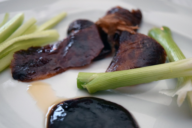 Peking duck skin