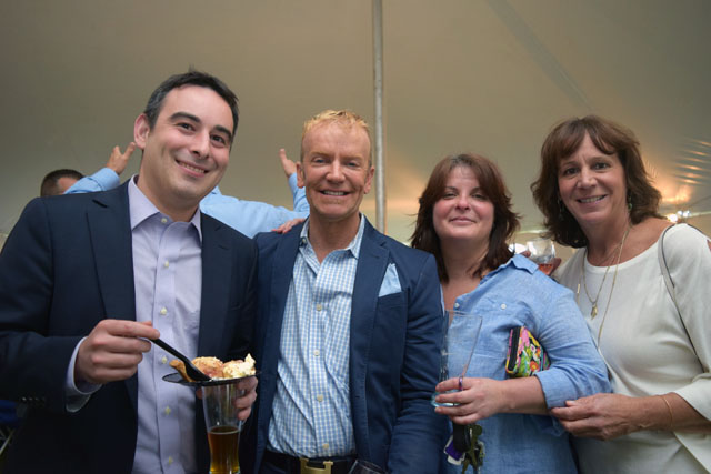 Preston Schoenfeld of Riverhead, Dr. Paul Kelly of Wading River, Donna Jones of Mastic and Barbara Boyle.
