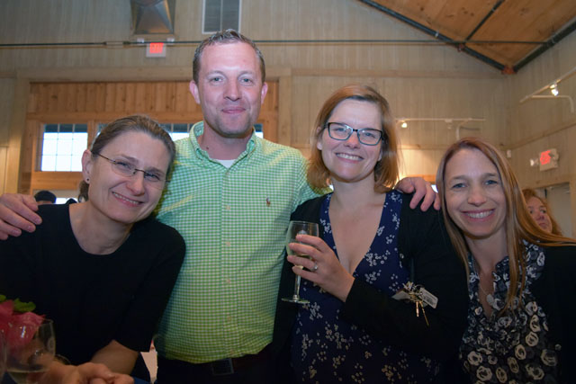 Dorota Wider, John McGuidan, Dawn Sagan and Sue Parrinello of Aid to the Developmentally Disabled.