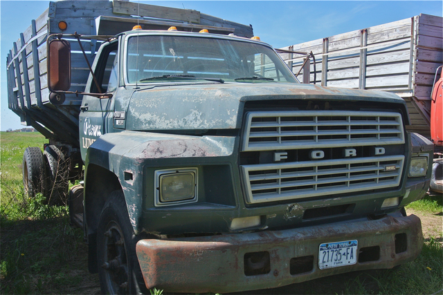 Old Ford Truck was a Penny Lumber truck