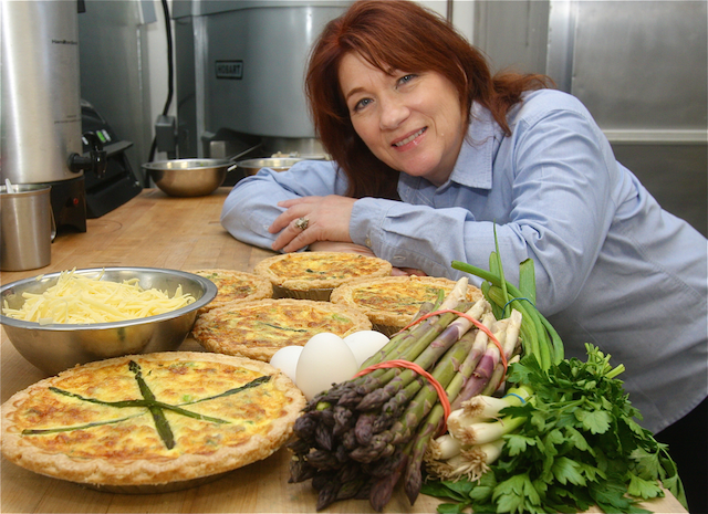 Nancy Kouris quiche