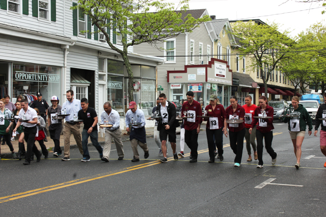 North Fork Waiter Race