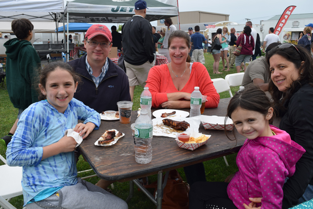 (From Left) Katie Potenza, Mike Cawthor, Stewart Cawthor, Abby Potenza and Colleen Potenza.