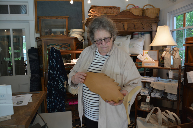 Jackie McKee is running Orient Linen Company this summer Photo Monique Singh-Roy