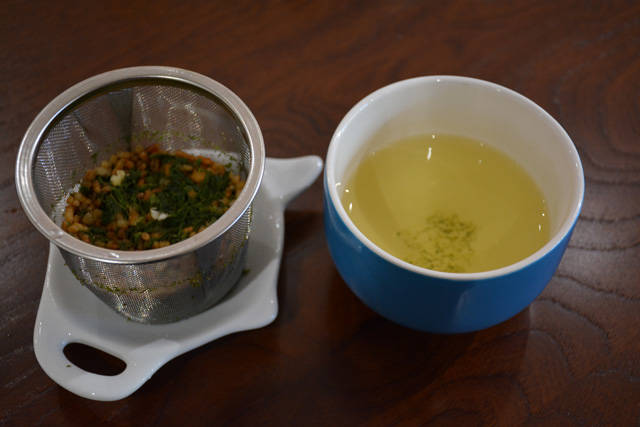 A cup of Genmai-cha tea Photo Monique Singh-Roy