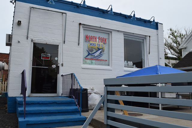 North Fork Smoked Fish Co. in Greenport. (Credit: Vera Chinese)
