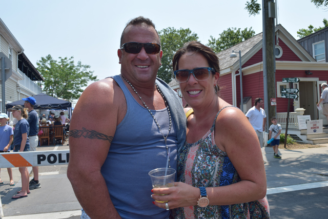 Frank and Andrea Moscatiello of Rocky Point.
