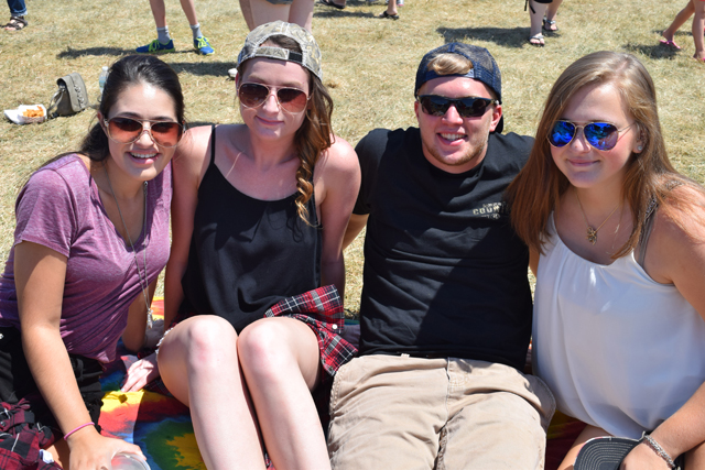 Nina Micieli and Dana Davis of New Hyde Park, Chris Depoala of Saugerties and Christiana Kastelek of Garden City.
