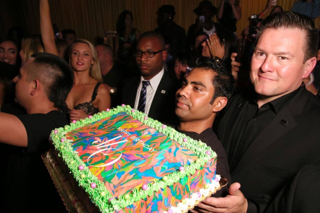 Blue Duck received this photo of the cake at JLo's birthday party. (Credit: Courtesy photo)