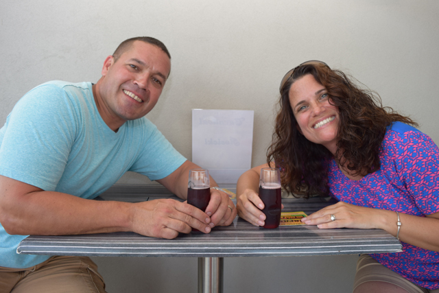 Anthony and Danielle Rivera of Holbrook.