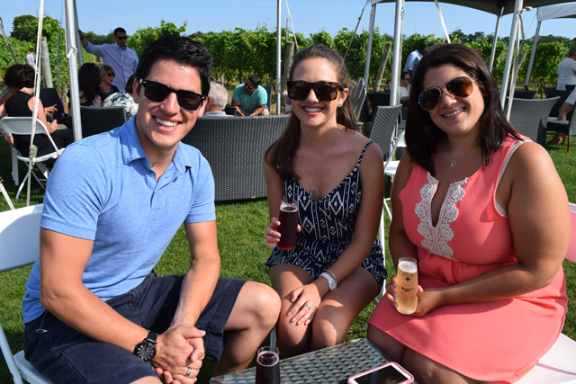 Max Riberger of indianapolid, Indianna, Janeve McCloghry of Sydney, Australia and Hailey Brosnan of Dix Hills.