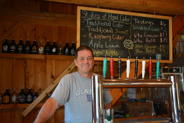 Woodside Orchards co-owner Bob Gammon. (Credit: Monique Singh-Roy) 