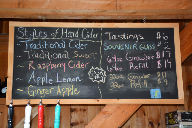 Woodside Orchards hard cider