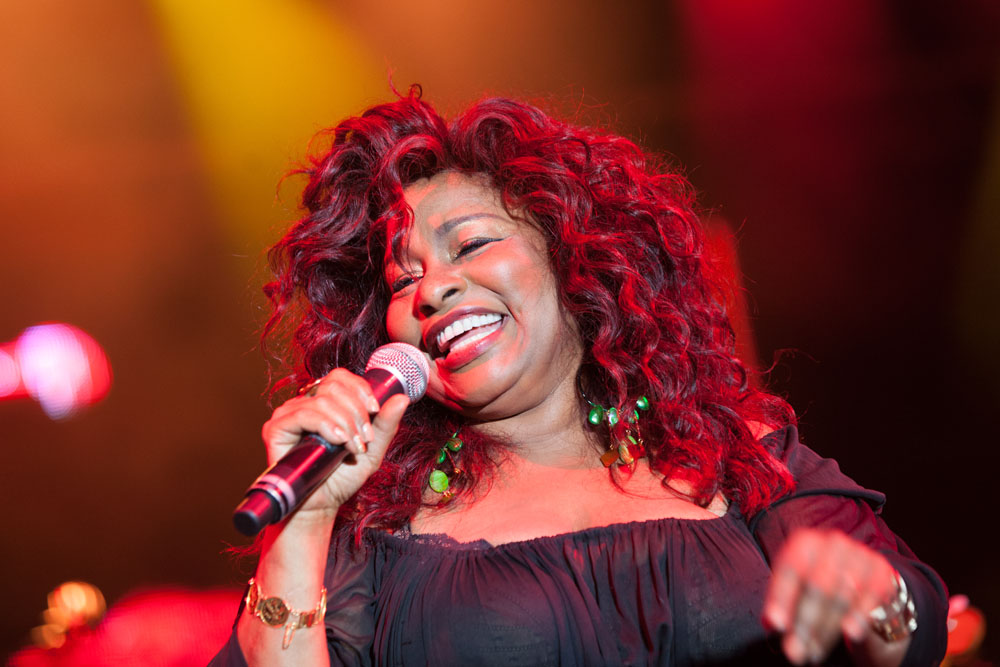 Chaka Kahan performs during Day Two at FOLD Festival. (Credit: Katharine Schroeder)