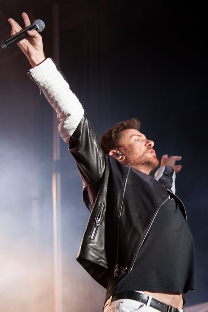 Duran Duran provided the grand finale at the two-day FOLD Festival in Riverhead. (Credit: Katharine Schroeder)