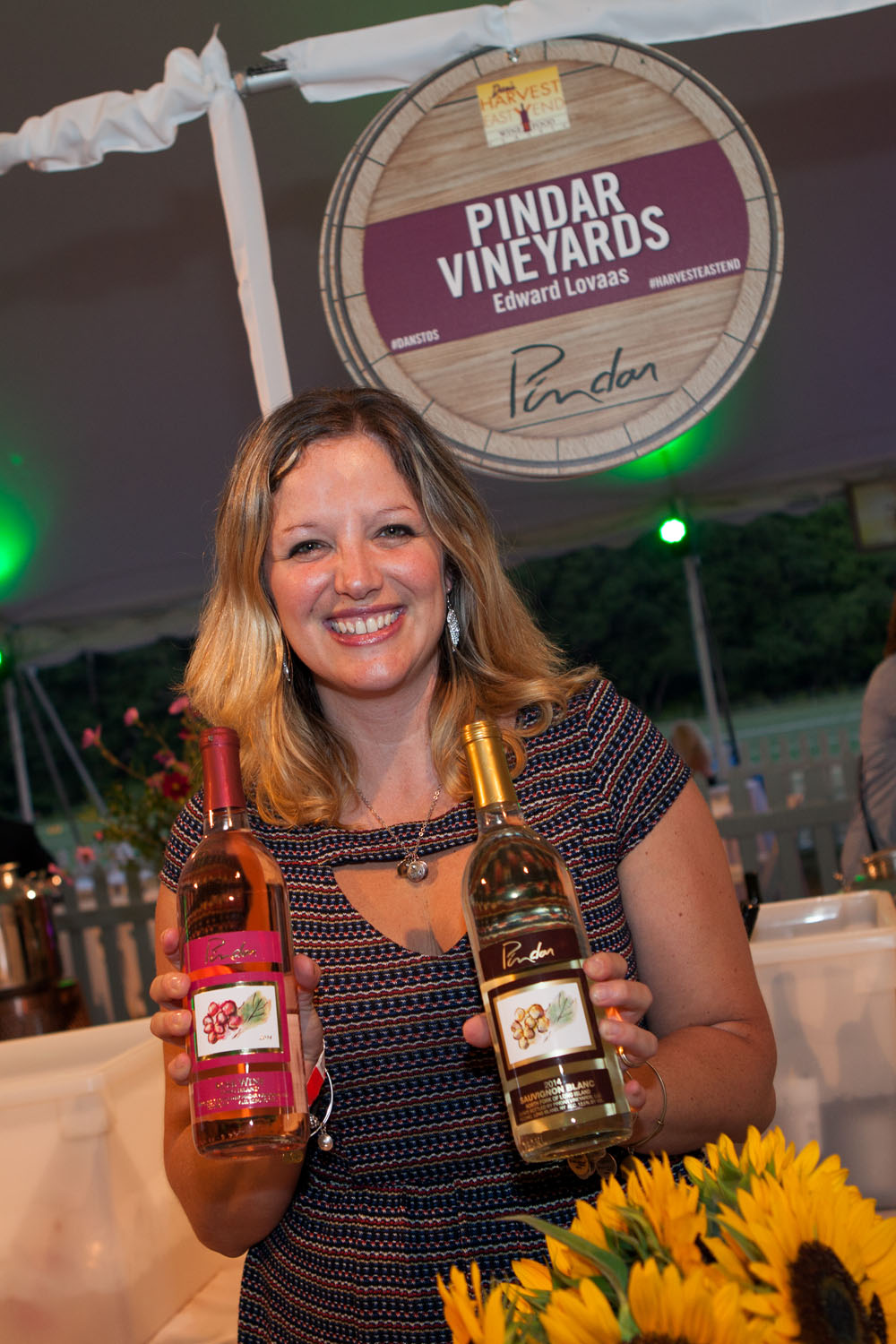 Melissa Martin from Pindar Vineyards.