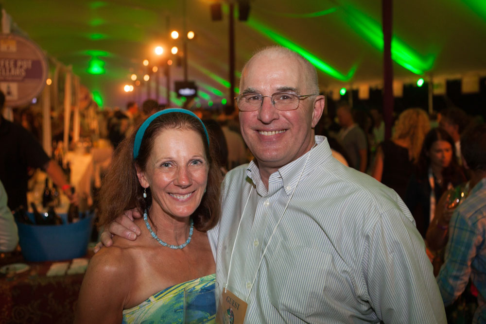 Catapano Farms owner Karen Catapano with husband Michael.