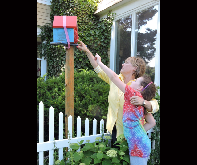 and her granddaughter Katie. 