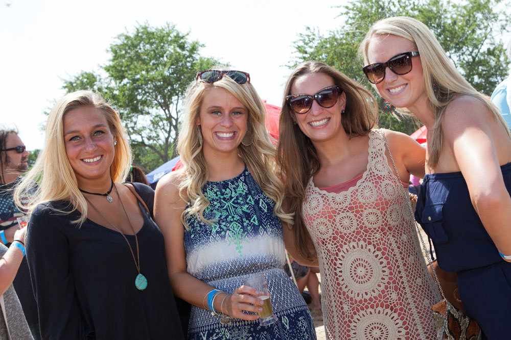 From left:  Brittany Carruba, Joann Marcus, Sarah Galligan and Shawna Gregory, all of Bethpage.