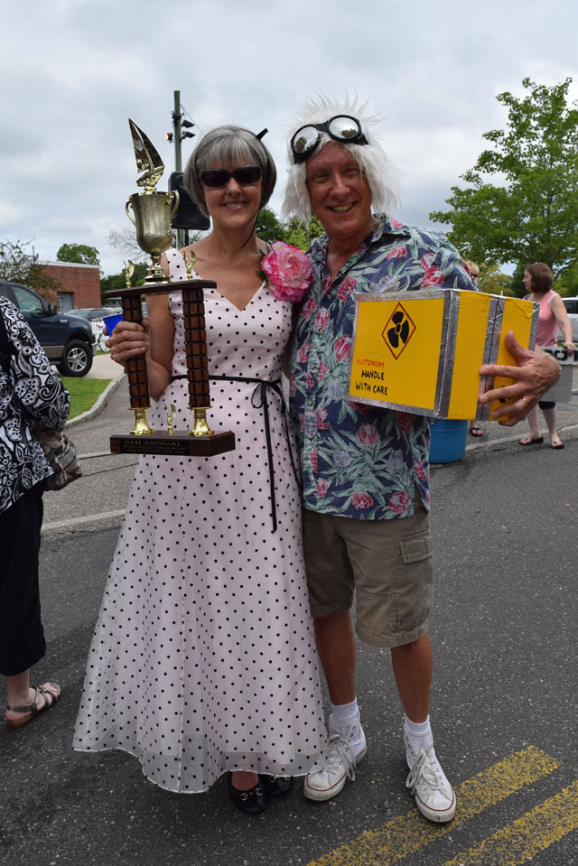 Lauren and Mark Sisson of Mattituck.