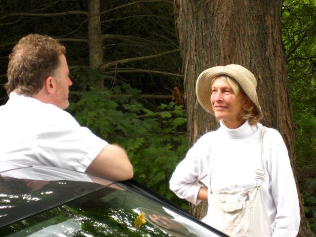 Gerry Hayden and KK Haspel. (Credit: Ira Haspel, courtesy)