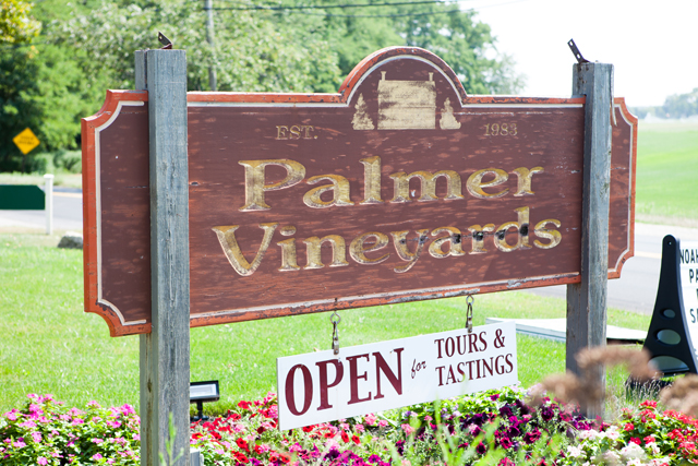 Palmer Vineyards in Riverhead. (Credit: Katharine Schroeder)