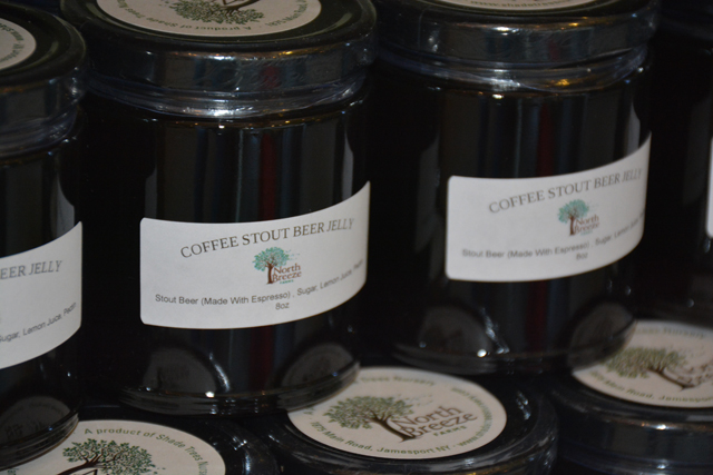 Unusual jelly flavors include IPA Beer and Stout Beer. (Credit: Monique Singh-Roy)
