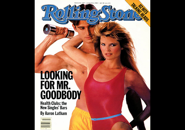 EJ Camp's first cover for Rolling Stone Magazine, 1983
