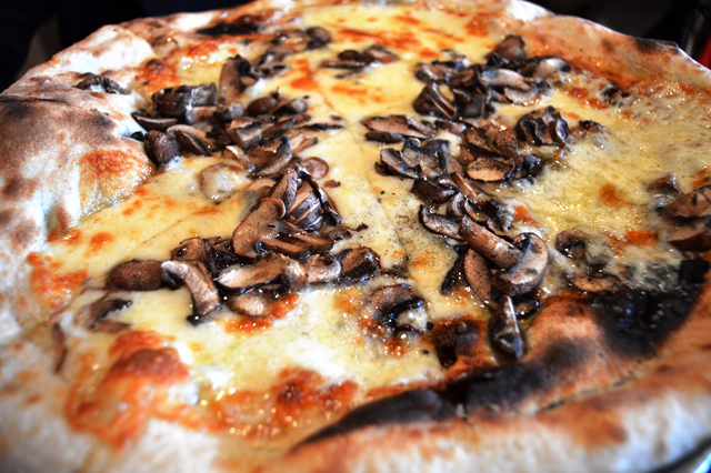 wild mushroom pizza grana jamesport