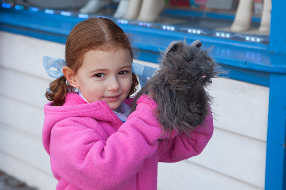 Four-year-old Isabella as Dorothy. 