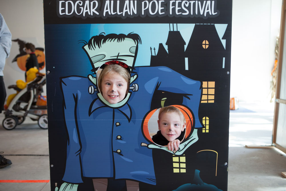 Kiera and Aidan Reichel of Ronkonkoma at the play house.