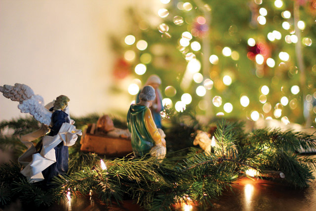 A scene from the 2014 Cutchogue Holiday House Tour. (Credit: Katharine Schroeder)