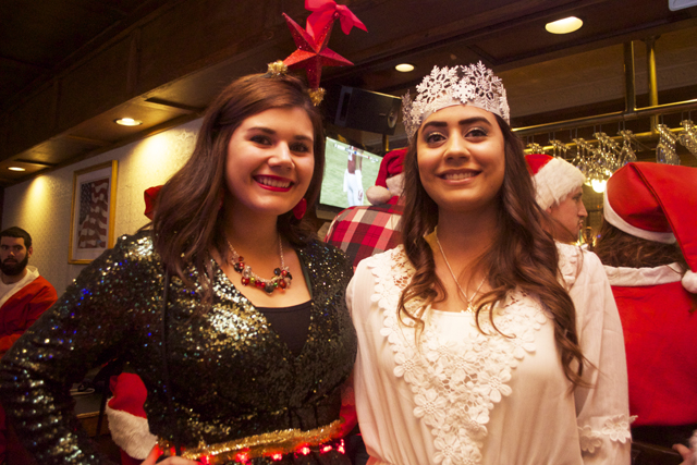 Paige Hubbard and Meaghan Howard of Riverhead.