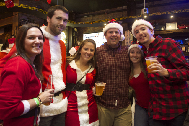 Lauren Williams, Matt Edwards and Angela Chinese of Manorville, Cody Heiser of Stony Brook, Gina Chinese of Manorville and Brandon Vahey of Holbrook.