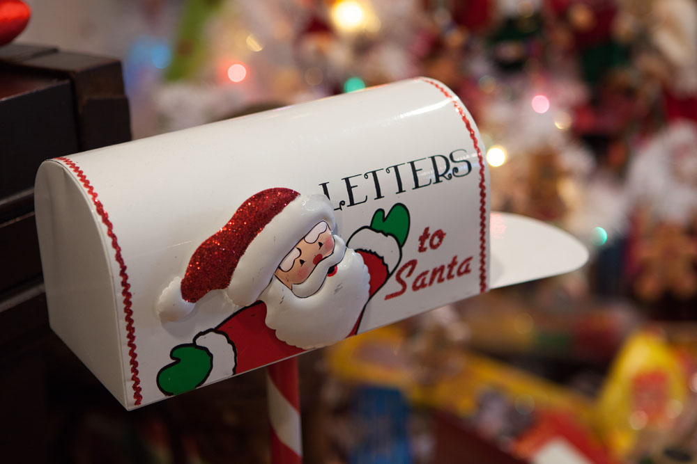 Decorations in the Goodale home.