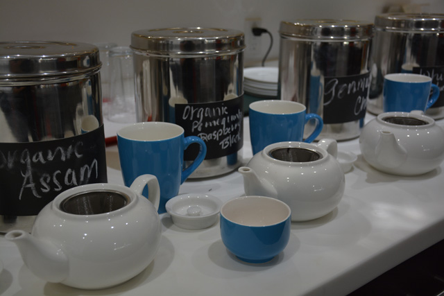A flight of teas at Vitale A Tea (Credit: Monique Singh-Roy)